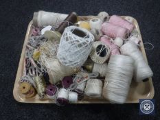 A quantity of 1950's 'Vera' 'Boil-proof' elastic in original wraps together with a quantity of