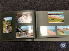 Two postcard files containing 20th century postcards