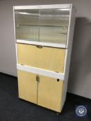 A mid 20th century Easham kitchen cabinet