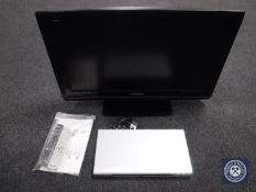 A Panasonic 32 inch LCD TV,