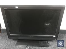 A Sony Bravia 26