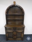 An oak Dutch dresser