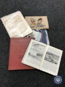 A collection of ephemera relating to the military and RAF including volumes 'Songs that won the