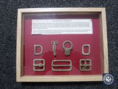 A collection of seven Zulu War relics from the British line at The Battle of Gingindlovu,