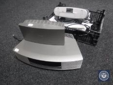 LOT WITHDRAWN FROM SALE - A crate containing Bose Wave music system together with instructions,