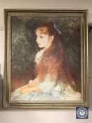 An Artagraph Edition : Portrait of a young girl.