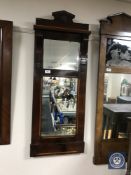 A 19th century hall mirror