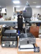 An Ocean photographic enlarger, a Eumig high luminosity auto focus,