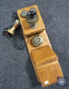 A retro style telephone