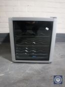 A Blue Ice bench top wine chiller