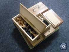 Three various chess boards,