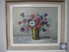 A 20th century oil on canvas,