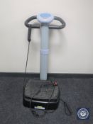 A Vibra-power electric vibration plate