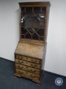 A Victorian mahogany bureau bookcase
