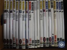A box containing twenty-one late 20th century Motocourse annuals