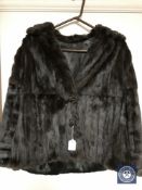 A fur coat