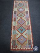 A Choli kilim runner,