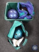 Two bowling bags,