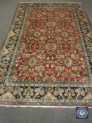 A Mahal Rug, West Iran,