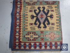 A Turkish kilim runner,