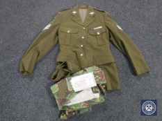 A box of army smock, Para No.