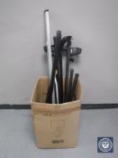 A box of roof rack bars