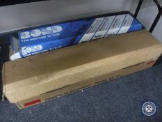 Four boxed knitting machines