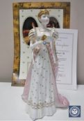 A Coalport The Femmes Fetales Collection limited edition figure, Empress Josephine, number 1480/12,