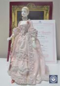 A Coalport The Femmes Fetales Collection limited edition figure, Madame de Pompadour, number 794/12,