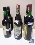 A bottle of 1962 Nuits-Saint-Georges red wine,