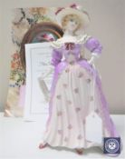 A Coalport The Femmes Fetales Collection limited edition figure, Mrs.