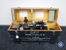 A Williamson Ross projector, Air Ministry issue to RAF Benson,