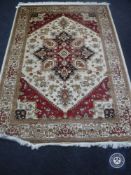 A Heriz carpet, 2.30 m x 1.