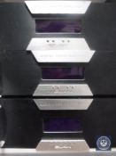 Two Elan digital power amplifiers and a Elan audio video controller