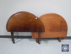 Three 3' mahogany headboards