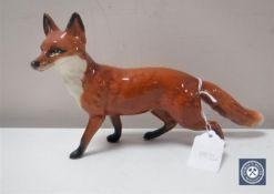 A Beswick figure of a fox