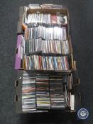 Fours boxes of various CD's