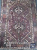 An Iranian Kashgai rug,