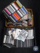 Four boxes of assorted DVD's,