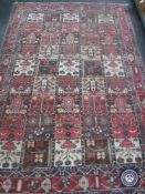 A Bakhtiari rug, West Iran,