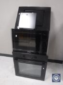 A Gorenje integrated cooker and microwave with extraction hood