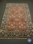 A Mahal Rug, West Iran,