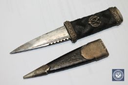 A Scottish dirk CONDITION REPORT: In good condition.