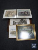 A Jockey club colour print - Touchstone,