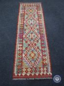 A Choli kilim runner,