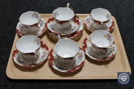 An eighteen-piece Royal Albert 
