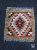 A Choli kilim mat,