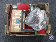 A box of mid 20th century Meccano