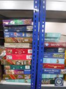 Twenty-two assorted boxed jigsaws - Thomas Kinkade etc