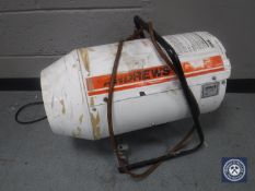 An Andrews G125 gas space heater